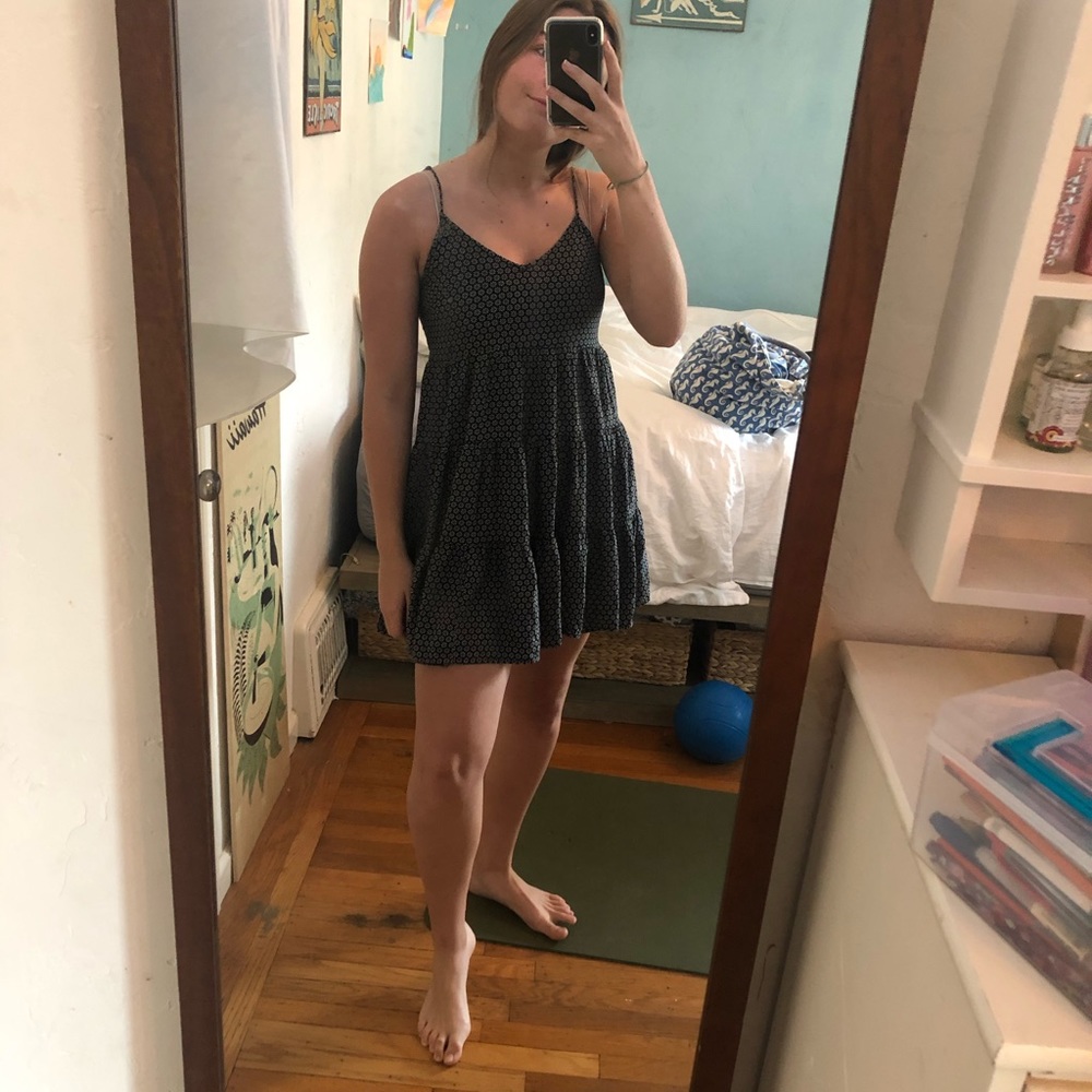 H&M floral black and white dress - Picture 2 of 5